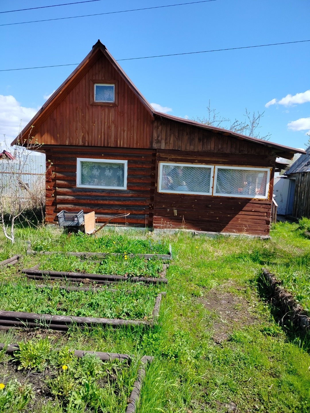 Продается участок в коллективном саду Энергетик-2.
На участке уже построен ДОМИК, есть  электричество.
В саду проживают круглогодично.
Участок расположен на краю сада, что позволяет возможность сделать отдельный въезд на участок.

В шаговой доступности остановка транспорта ( авт. 111,110,337,223),